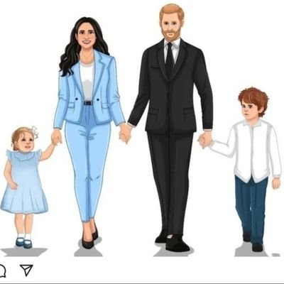 Meghan___Harry's tweet photo. Prince Harry,The Duke of Sussex and his family, Meghan Markle, The Duchess of Sussex, King Archie Harrison and Queen Lilibet Diana 👑🔥♥️🥰🔥👑🥰🔥👑🥰🔥👑🥰 https://t.co/K5pPujs2XZ