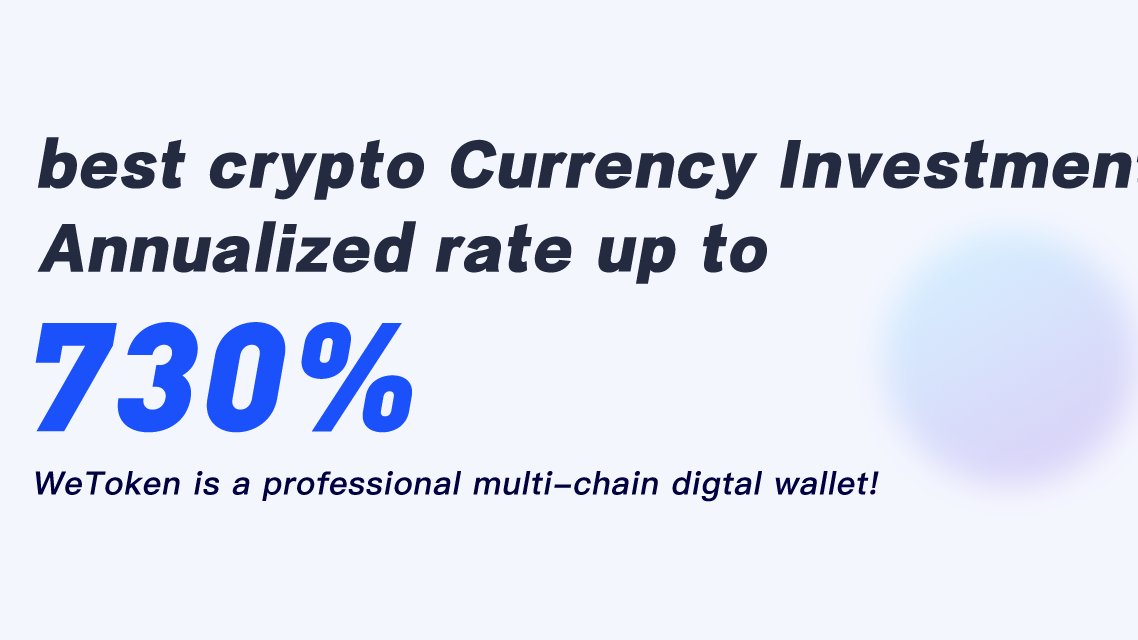 CryptoUzumaki99's tweet image. #WeToken annualized rate is as high as 730%.
$100USD Investment x 730% = $730USD income in 1year, Divided by 365Days = $2USD income per day,
$2USD x 7days = $14USD income in 1week.
#PledgeMining #cryptomining