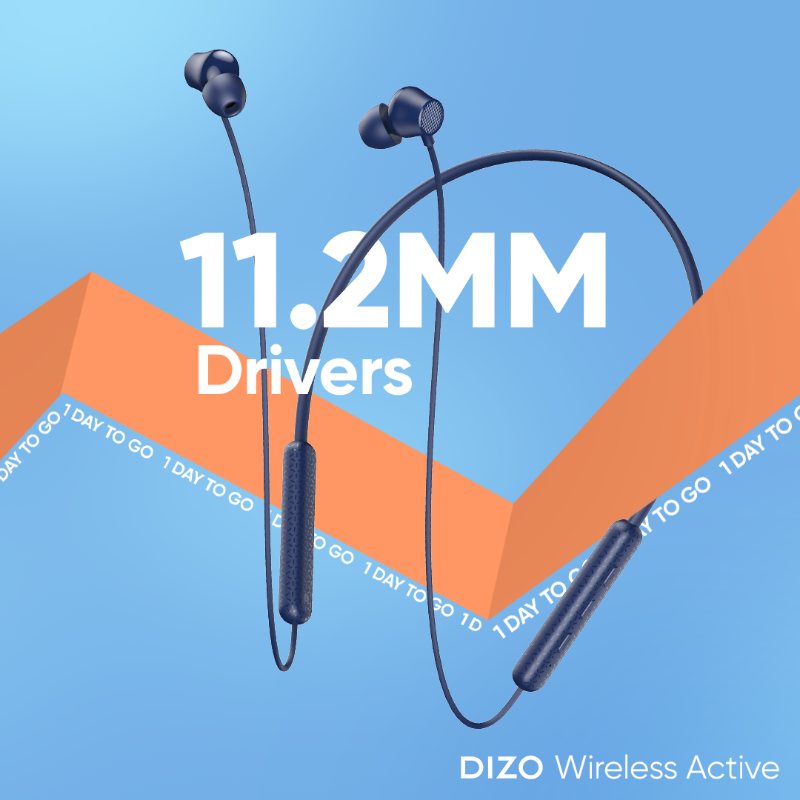 DIZOTech's tweet photo. From lasting long to producing clear bass to a laser engraved finish, #DIZOWirelessActive has it all covered💯
Experience the powerful combination of style with comfort, and get ready to #GrooveNonstopInStyle.
#DIZO #BeDifferent