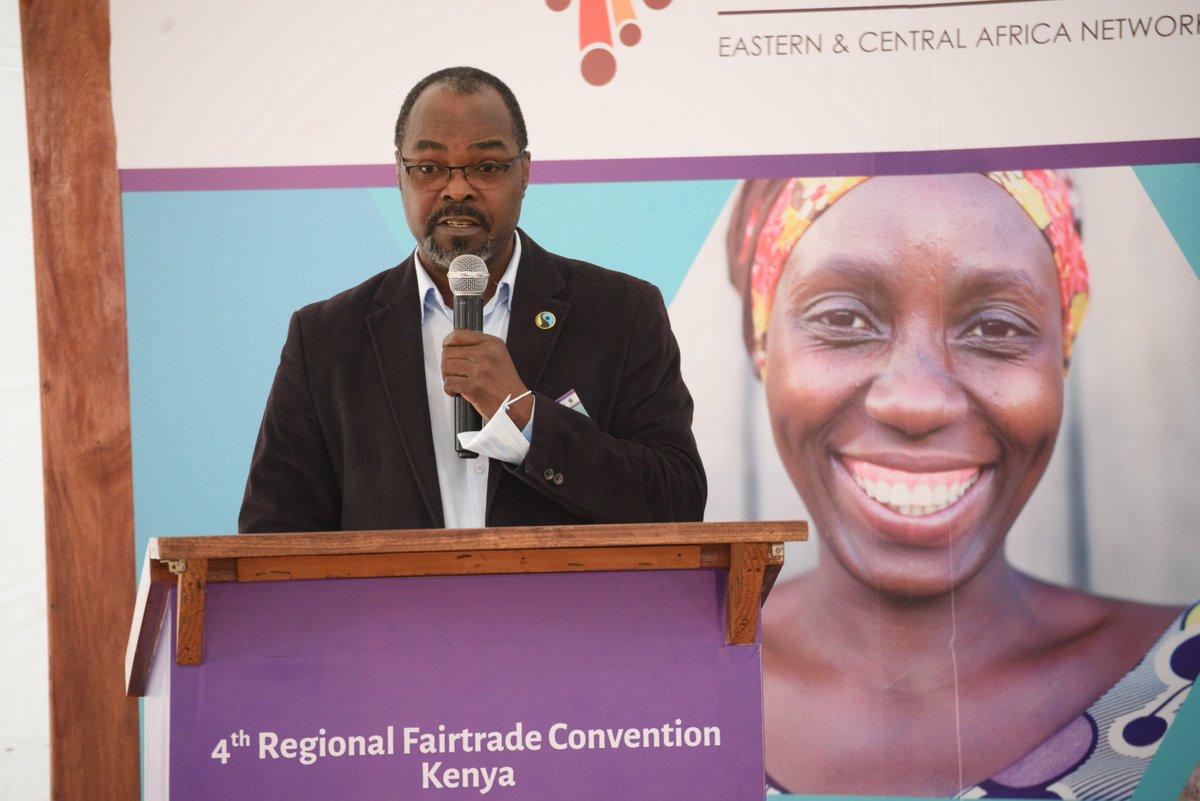 FairtradeAfrica's tweet photo. The Regional Fairtrade Convention (Eastern and Central Africa Network) 2022 was formally opened by the Head of the Region under the theme “Building Producer Organisation Resilience.” #RFC2022 https://t.co/kX7KtD4Ing