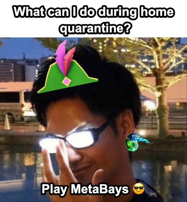 PlayMetaBays's tweet photo. Welcome, bro, you're a genius😍
┏┓
┃┃╱╲ 
┃╱╱╲╲ 𝔦𝔫 𝔱𝔥𝔦𝔰
╱╱╭╮╲╲  𝔥𝔬𝔲𝔰𝔢
▔▏┗┛▕▔          
▔▔▔▔▔▔▔▔▔▔
𝕻𝖑𝖆𝖞 𝕸𝖊𝖙𝖆𝕭𝖆𝖞𝖘 🎮 https://t.co/adIZa6DOYs

#MetaBays #NFTs #DeFi https://t.co/FJ4PqSiWDa