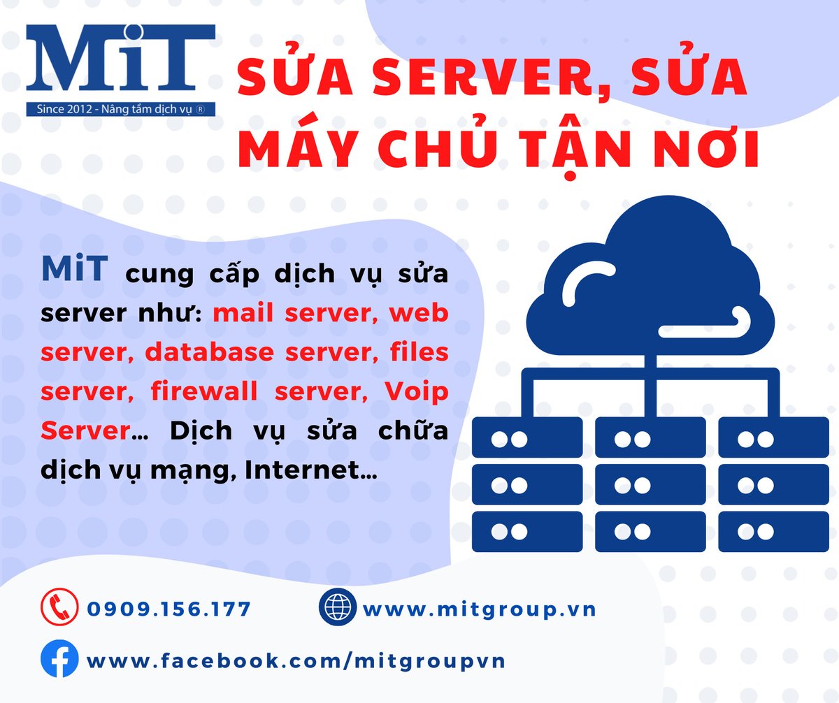 mitgroupvn_com's tweet photo. ❓Bạn sẽ làm gì khi #servers gặp sự cố❓
📢Với nhiều năm kinh nghiệm giải quyết, khắc phục sự cố Server, #mitgroup khuyên bạn “Hãy để nguyên và mau chóng tìm 1 công ty nếu bạn chưa có nhiều kiến thức về Server”
🌐 https://t.co/YRm8dBFgyF
#ITSupport  #maychu https://t.co/1XfCljr6cO