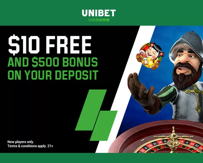 Whats better than #FreeMoney ? Not a lot! Get a $10 completely free play + $500 bonus on the Unibet casino with this new Unibet Casino Promo Code