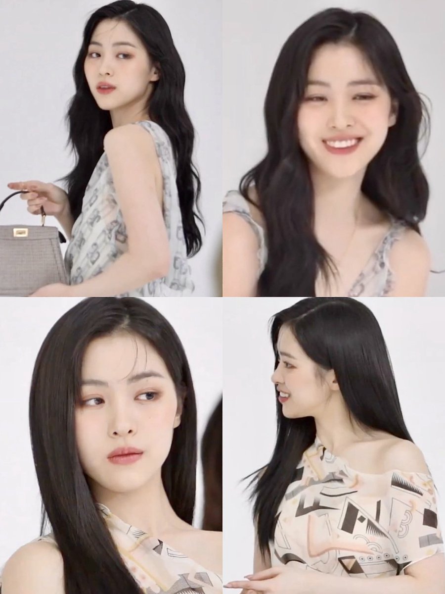 wavy or straight hair, ryujin looks stunning in both