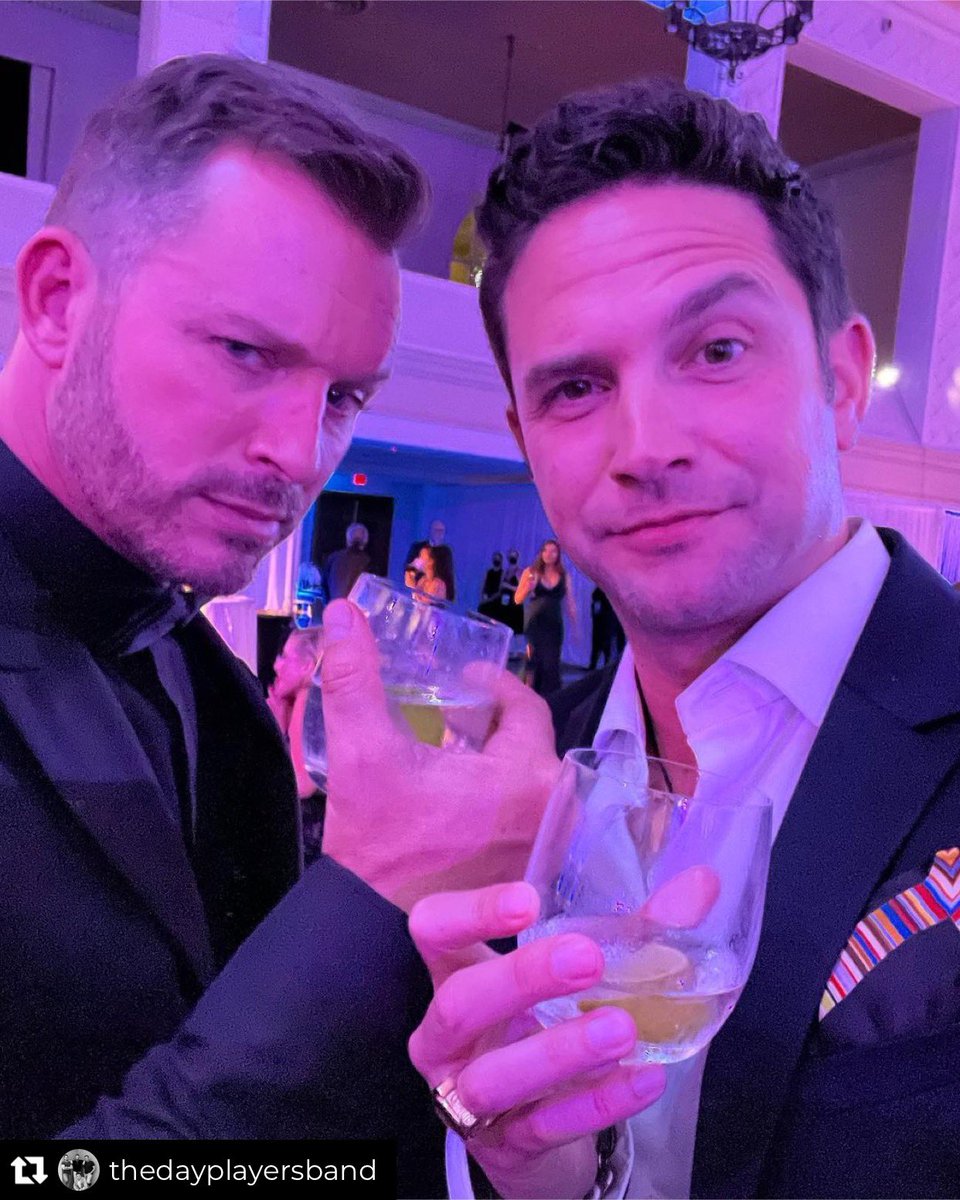#waybackwednesday 
<a href="/ericmartsolf/">Eric Martsolf</a> @brandonjbarash 
Repost from @thedayplayersband
•
The Day Players do the @daytimeemmys