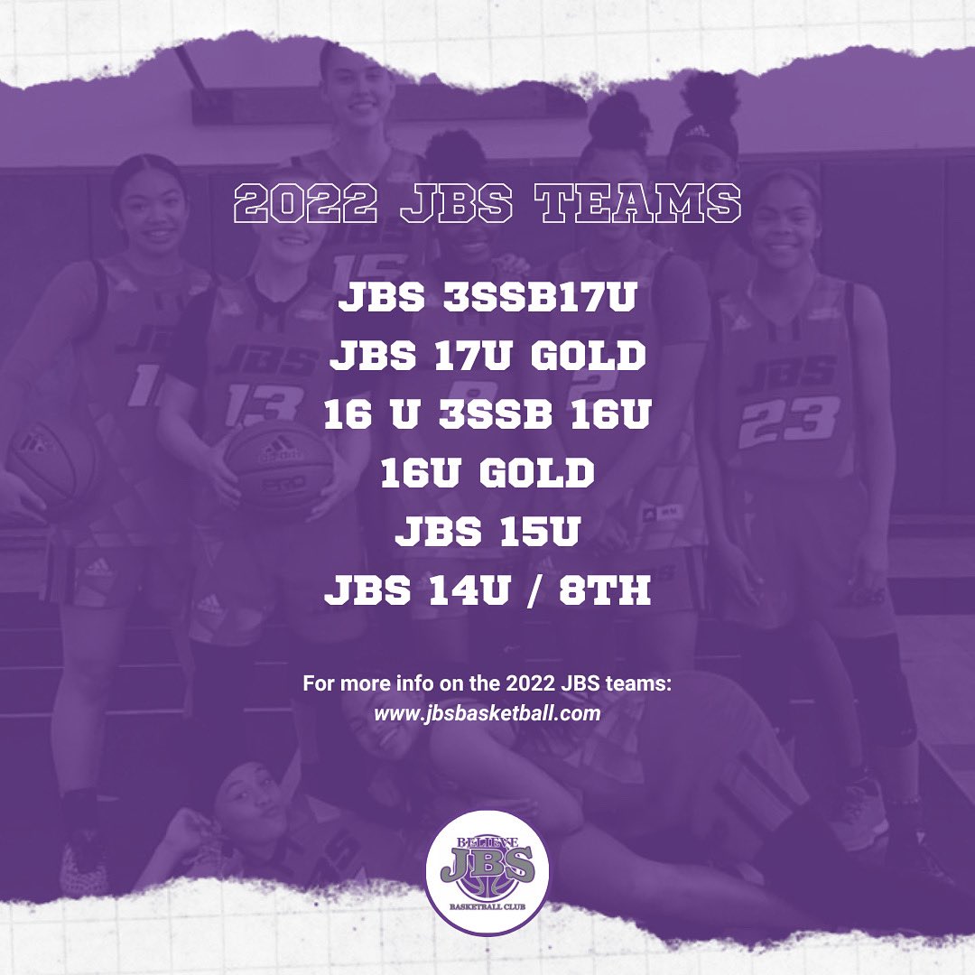 Our 2022 JBS teams are taking the game by storm 🏆 Type down below which team you belong to! For more information on who we are and what we do, head on over to jbsbasketball.com (link in bio) 🏀 #JBSBasketball #3SSB #AdidasGauntletWinner #AdidasGrassroots #AAUBasketball