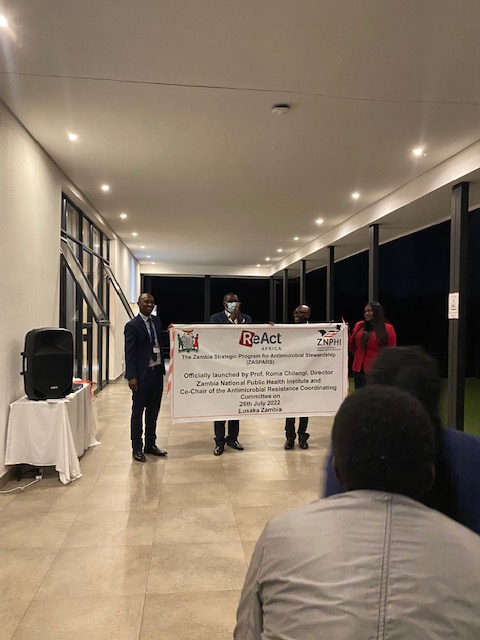 <a href="/Prof/">Gerry Scheetz</a> Roma Chilegi launches the One Health Zambia Strategic Program for Antimicrobial Stewardship (ZASPARS) after Sweden's STRAMA project, a huge milestone in addressing #AMR in Zambia. Its been an honor to have supported this journey as <a href="/ReAct__Africa/">ReAct Africa</a>. <a href="/reactgroup/">ReAct - Action on Antibiotic Resistance</a>, <a href="/OttoCars1/">Otto Cars</a>