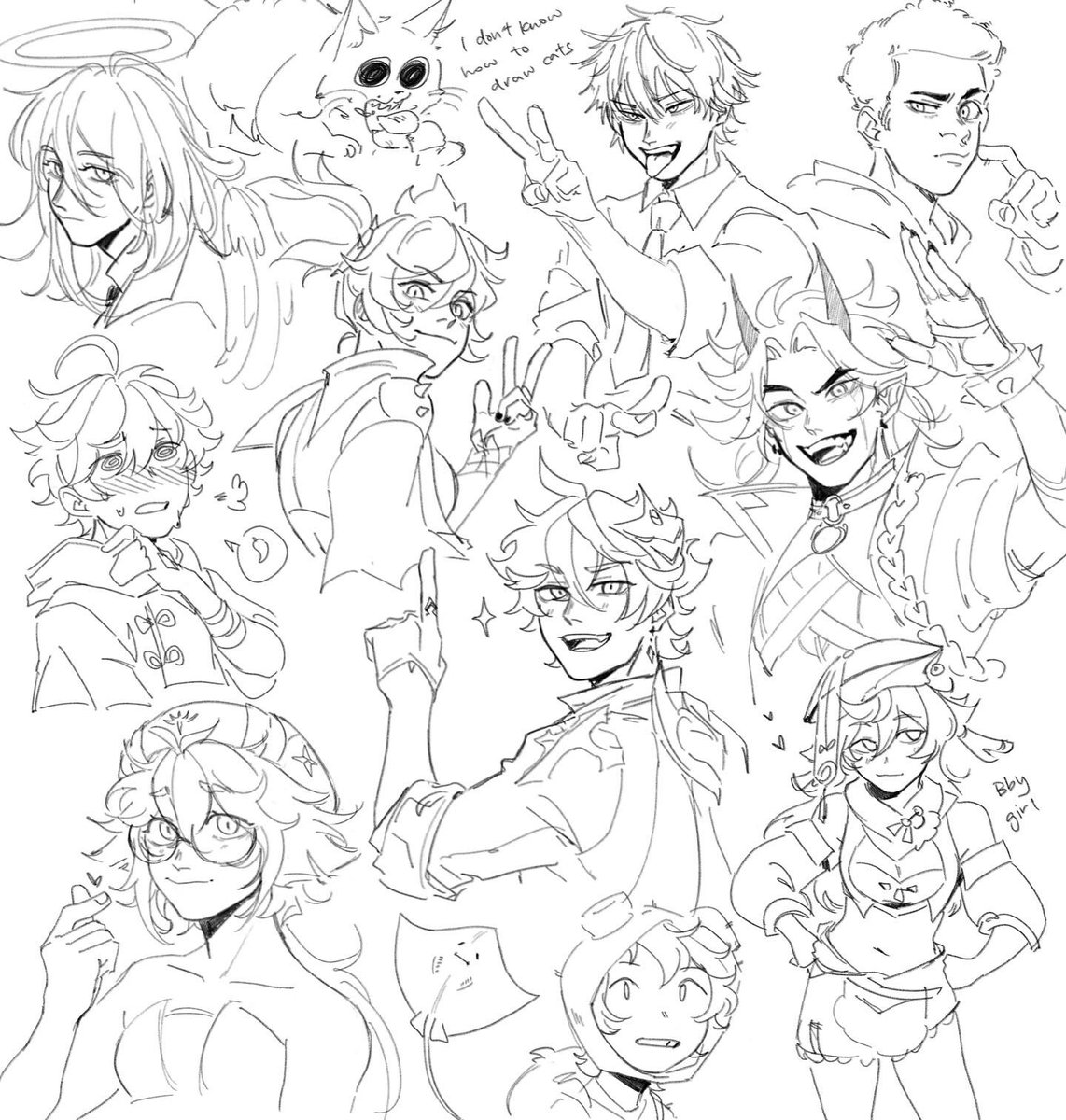 a buncha requests i did on instagram! 
