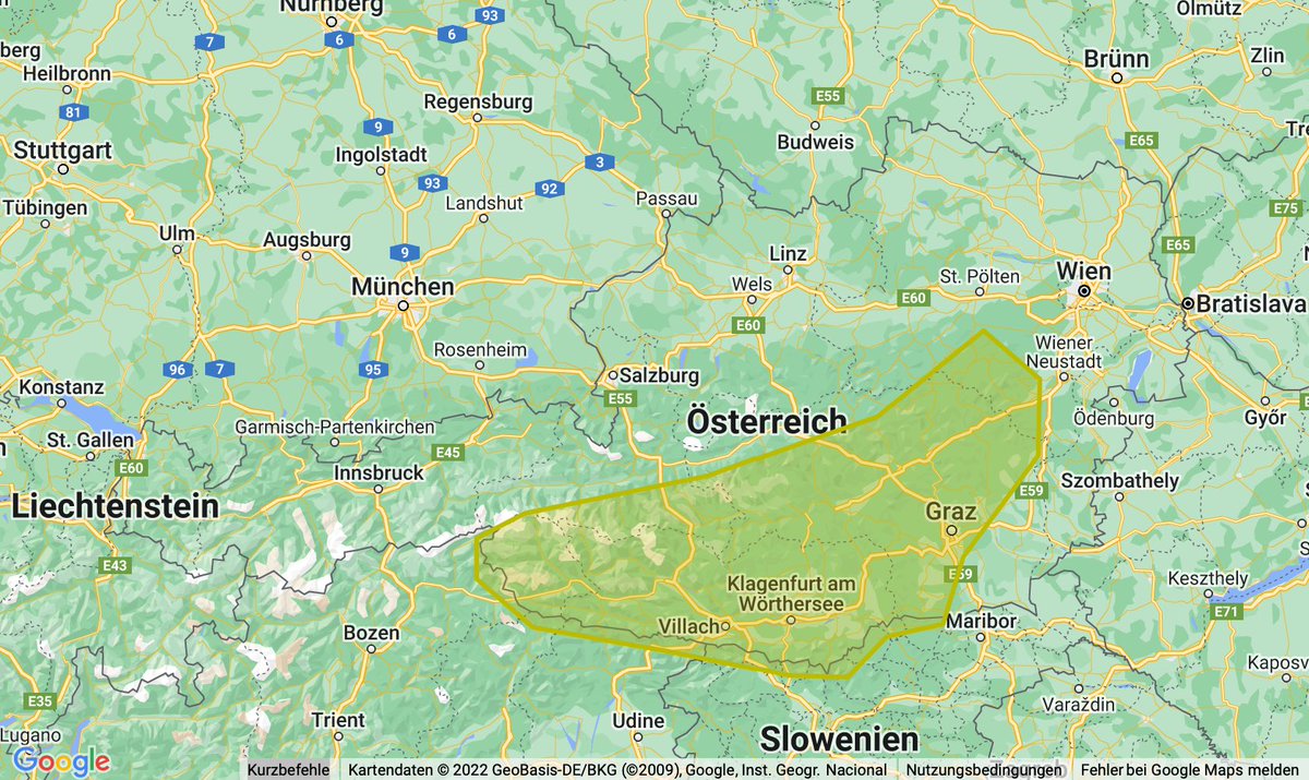 Gewitter im Bergland und Süden - Hauptgefahr Starkregen