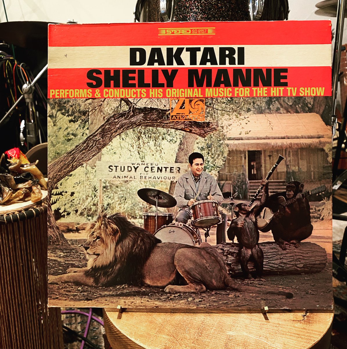 akioizutsu's tweet photo. Shelly Manne「Daktari」
エキゾ・ソウル・ジャズの夏。
動物と共にジャケ^ ^
#shellymanne #exoticmusic #souljazz #experimental #アニマルジャケ #どうぶつジャケ #soundtrack https://t.co/Cs6KHo6sb5