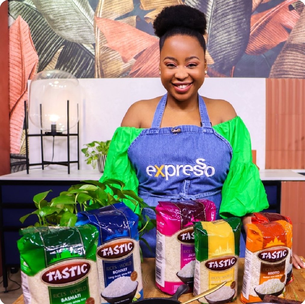 KinkyAfro_ZA's tweet photo. @expressoshow @tasticricesa Wow ... I am longing to taste the @tasticricesa Rices of the World Rissotto & Sushi Rice #WhereToTonightWithTastic https://t.co/3xrTO9jEwI