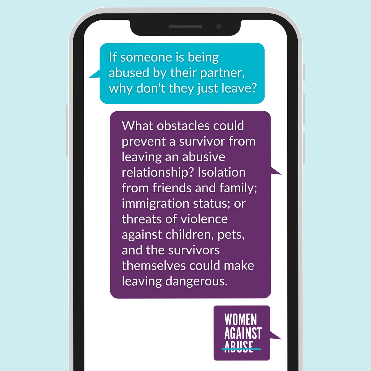 WomenAgnstAbuse's tweet photo. In today's edition of #FlipTheScript, we learn why leaving an abusive partner is difficult and often dangerous.

If you are experiencing #DomesticViolence and are planning to leave, it's very important to create a #SafetyPlan first. Here's how: https://t.co/cJBw5K0ZPL https://t.co/qNOflFdLhE