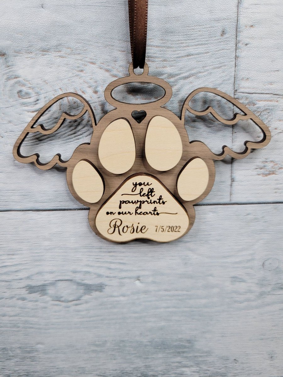 yoopertechgeek's tweet image. Excited to share the latest addition to my #etsy shop: Pet Memorial Ornament Three Versions SVG Dog Cat Paw Print Laser Ready SVG Paw Prints on Our Hearts etsy.me/3S1ZAs9 #housewarming #kidscrafts #phrasesaying #pawprintdogssvg #giftsforpetlover #dogloversign #