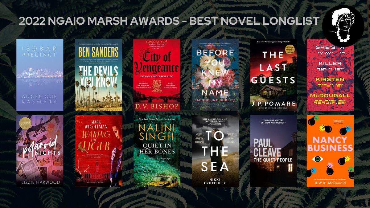 Ngaio Marsh Awards (@ngaiomarshaward) on Twitter photo Kia ora! Our judges are working (reading) hard. We'll be revealing the #2022Ngaios Best Novel and Best First Novel finalists in August, with the winners announced following the special <a href="/WORDChCh/">WORD Christchurch</a> Crime After Crime event on 15 Sept, with <a href="/valmcdermid/">Val McDermid</a> & <a href="/michaelrobotham/">Michael Robotham</a> #yeahnoir Kia ora! Our judges are working (reading) hard. We'll be revealing the #2022Ngaios Best Novel and Best First Novel finalists in August, with the winners announced following the special <a href="/WORDChCh/">WORD Christchurch</a> Crime After Crime event on 15 Sept, with <a href="/valmcdermid/">Val McDermid</a> & <a href="/michaelrobotham/">Michael Robotham</a> #yeahnoir
