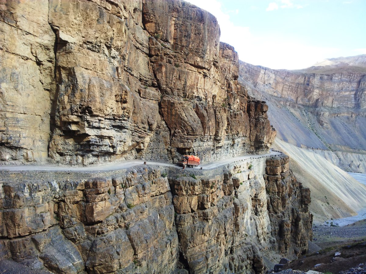 On our Kinnaur &amp; Spiti Safari – every bend in the road reveals breathtaking landscapes. Landscapes so surreal, you begin to question your sight and senses. 

Join us for a Himalayan road trip you’ll never forget!

DM or write to discover@spitiecosphere.com for details!

#spiti