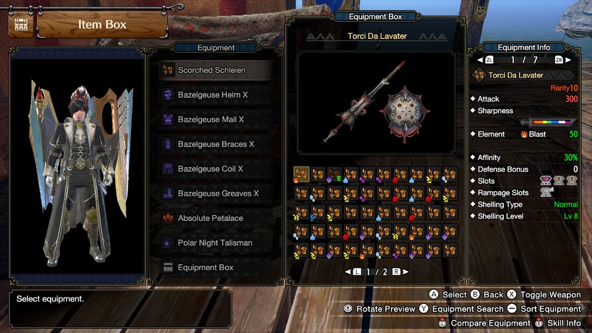 RySedai's tweet photo. Every Gunlance made and maxed #MHRise #MonsterHunter #NintendoSwitch https://t.co/GCJTnlY3sL