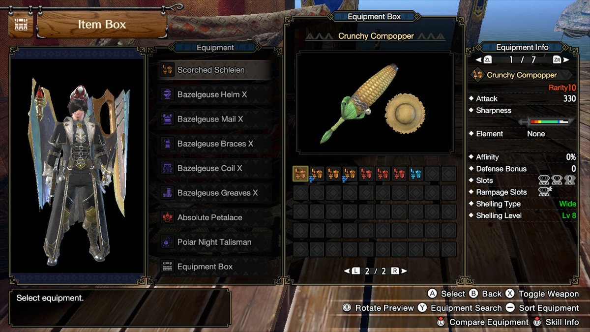 RySedai's tweet photo. Every Gunlance made and maxed #MHRise #MonsterHunter #NintendoSwitch https://t.co/GCJTnlY3sL