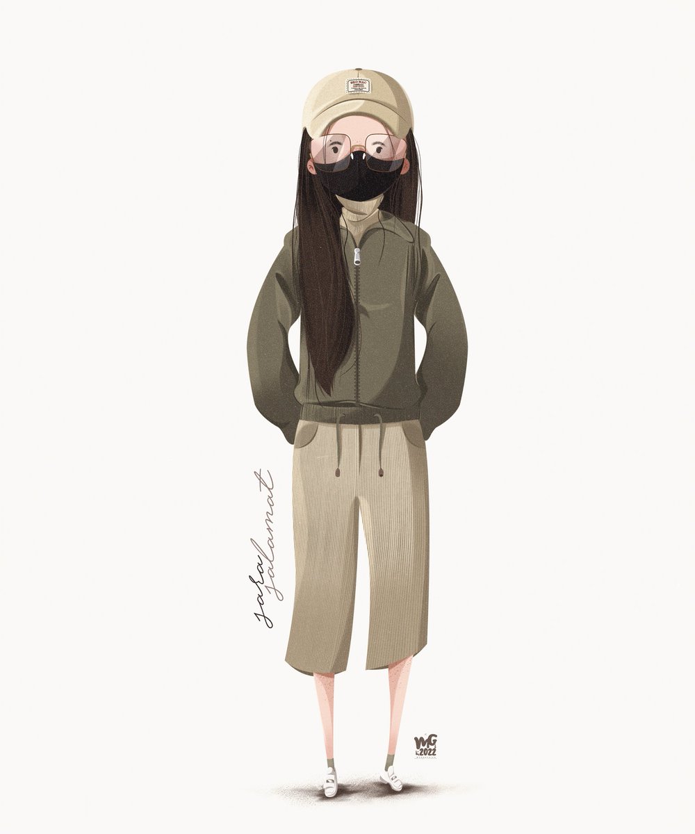 msgraphicaillus's tweet image. Hey there, here's my first entry for the #meettheartist challenge! ♥ I also tried to draw myself in my cartoony art style. ✍