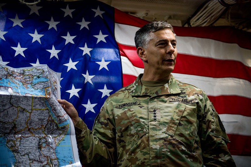 TRANSCRIPT AVAILABLE now from yesterday’s press briefing with Gen Stephen Townsend, Commander, @USAfricaCommand. #AFHubPress Access here: ow.ly/Eegb50K53Eb English audio: ow.ly/B2n250K53Ee French audio: ow.ly/YvBV50K53Ec Arabic audio: ow.ly/Yu5G50K53Ef