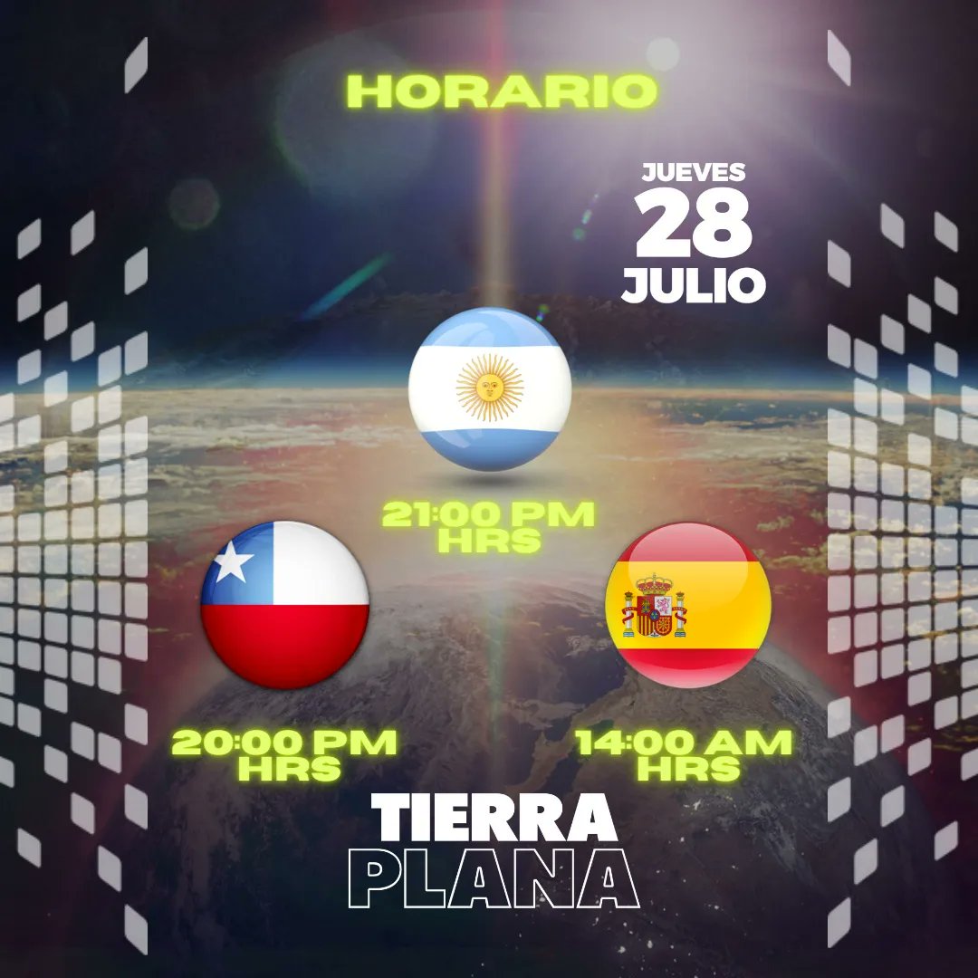 talca_la's tweet photo. TIERRA PLANA!!🌍🚫
Buenas noches a tod@s!!
Jueves 28 de julio a las 20:00 hrs. No te pierdas de este gran tema, dónde estará nuestro invitado especial @guillermowoodcon

Estaremos conversando con los organizadores y también respondiendo preguntas. https://t.co/wTxDXOmCQB