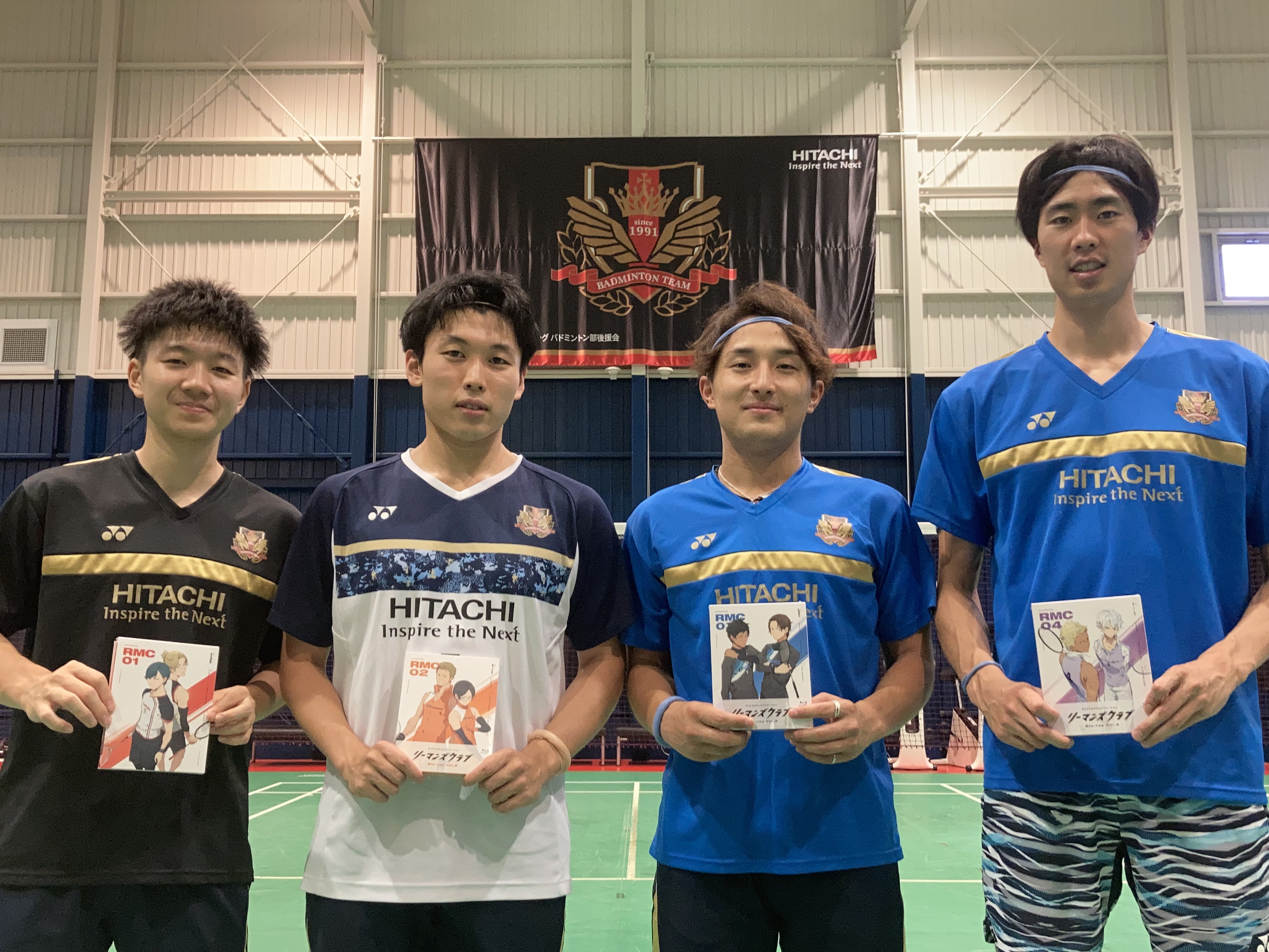 バドミントン　ヨネックス　日立情報通信エンジニアリングモデル　ユニフォーム バドミントン 日立情報通信エンジニアリング ユニフォーム