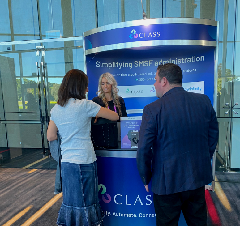 SMSFassoc's tweet photo. @Class_Limited transforms the ways businesses do work. Visit them at their Booth at Technical Summit 2022 to learn more about their innovative solutions. #TS2022 #SMSFAdmin https://t.co/et8hLAZUl2