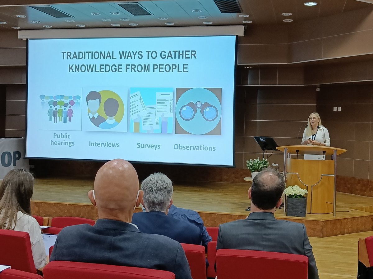 Our dear Prof. Marketta Kyttä from <a href="/AaltoUniversity/">Aalto University</a> giving a keynote at #aesop2022 🤩 #ppgis <a href="/markettakytt/">marketta kyttä</a>