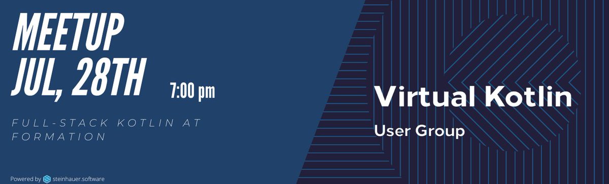Virtual Kotlin User Group tweet media