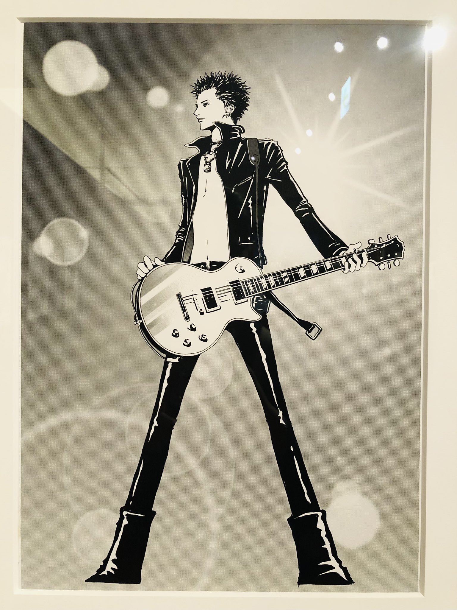 矢沢あい展 豆皿 ギター モチーフ 矢沢あい展 豆皿 ギター モチーフ