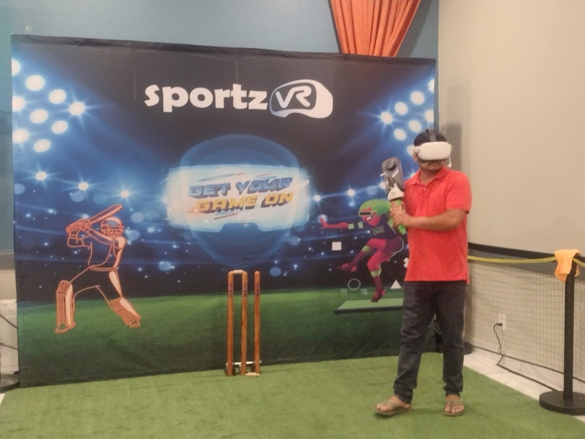desiplazalive's tweet photo. SportzVR Arcade Opening Soon @ Dumka Indian Cuisine @ 1616 W Hebron Pkwy #112, Carrollton, TX 75010
For more details visit https://t.co/BnxzNW6Vuu

#virtualreality #virtualrealitycricket #virtualrealitygames #cricket #metaverse #esports #cricfuse #hangout #sportzvr #retrodrivein https://t.co/qQg2izknz2