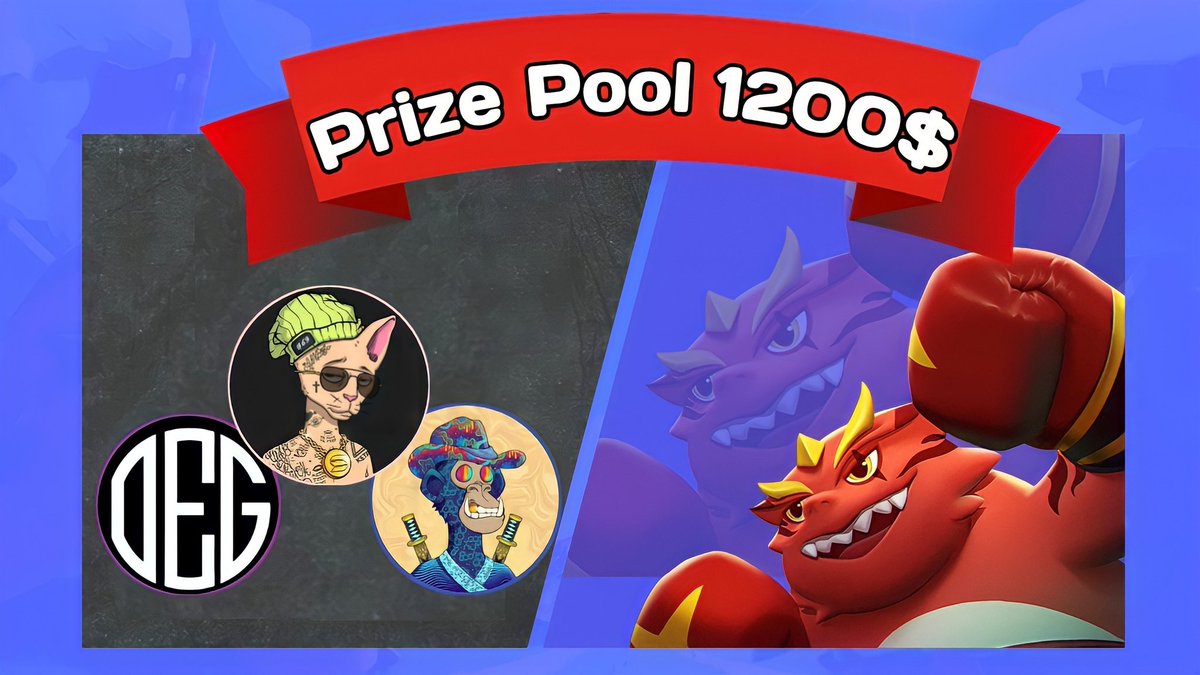 ⚔️Partnership With <a href="/dragonmaster_co/">DragonMaster</a>  

🎟️ Giveway -
Total Prize Pool 1200$ NFT ( Play To Earn ) 

To Enter - 
1⃣ Follow @Akatsuki_0899 🔔 &amp; <a href="/dragonmaster_co/">DragonMaster</a>
2⃣ ❤️, RT &amp; Tag 3 friends
3️⃣ Finish Gleam Task 👉wn.nr/Fh3Kcb

⏰30 July 
#Airdrop #Giveaway #NFTs #P2E