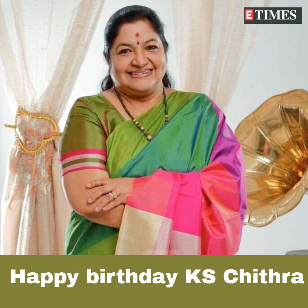 Wishing you a very happy birthday KS Chithra   
