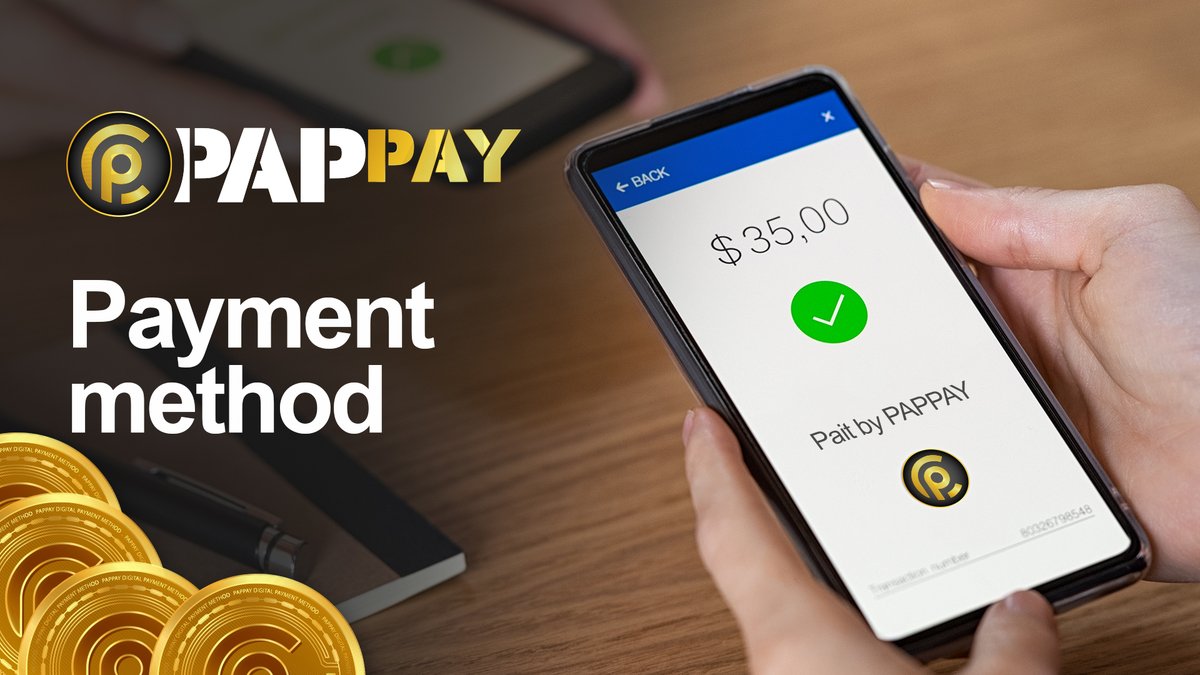 $PAPPAY 

👉TG: t.me/pappayofficial… 

👉pappay.net
👉Contract: 0x8C88699ef5adA1E5bEDFf7a4590aA346Abd3536d

#PAPPAY #app #token #newtoken #pappay #pancake #BTC  #uniswap #vanchat  #Coinmarketcap #CoinGecko #MOON #BNB  #HODL