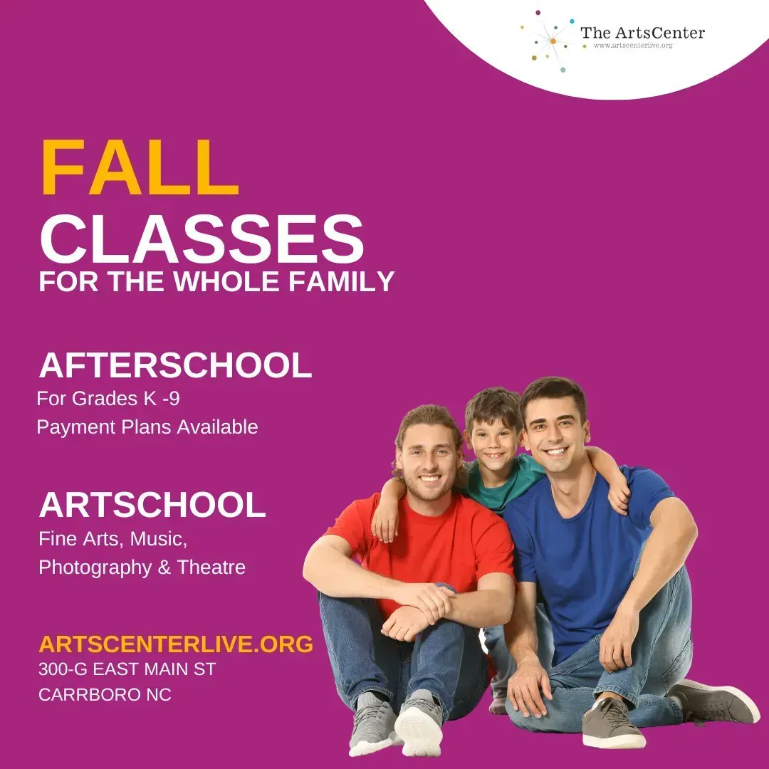 This Fall, we have something for everyone! Sign up for art classes or enroll your child in our AfterSchool program! Learn more: buff.ly/3OzylT0 #art #afterschool #artscenter