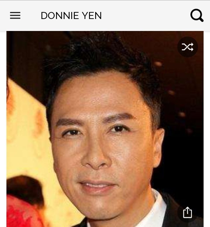 Happy birthday to this great actor.  Happy birthday to Donnie Yen 