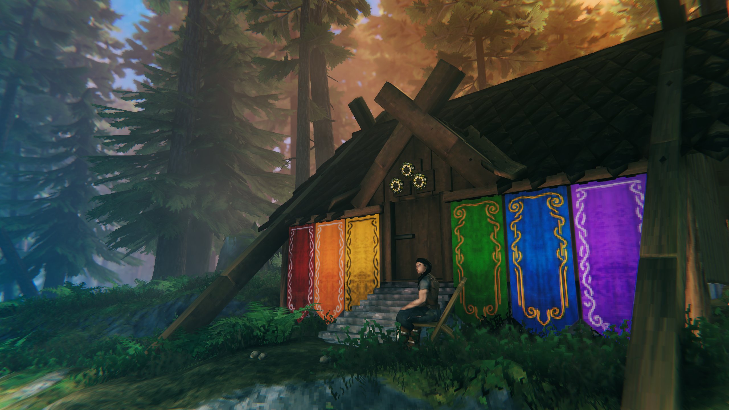 Valheim on Twitter "Even the simplest Valheim homestead can