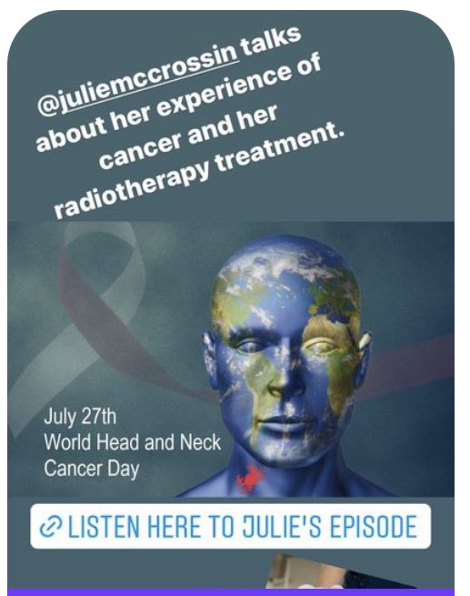 Julie McCrossin AM (She/Her) (@juliemccrossin) on Twitter photo My initial experience of radiation therapy in the mask for Head & Neck was traumatic. We discuss solutions in this podcast. <a href="/hagsie/">Prof. Haryana Dhillon</a> ☢️ instagram.com/stories/juliem… @ASMIRTorg <a href="/TargetingCancer/">Targeting Cancer</a> #WHNCDay22 @rad__chat @LeechmMichelle <a href="/ESTRO_RT/">ESTRO</a> <a href="/SHURadiotherapy/">Jo at SHU Radiotherapy (She/her)</a> @HNCMaureen My initial experience of radiation therapy in the mask for Head & Neck was traumatic. We discuss solutions in this podcast. <a href="/hagsie/">Prof. Haryana Dhillon</a> ☢️ instagram.com/stories/juliem… @ASMIRTorg <a href="/TargetingCancer/">Targeting Cancer</a> #WHNCDay22 @rad__chat @LeechmMichelle <a href="/ESTRO_RT/">ESTRO</a> <a href="/SHURadiotherapy/">Jo at SHU Radiotherapy (She/her)</a> @HNCMaureen
