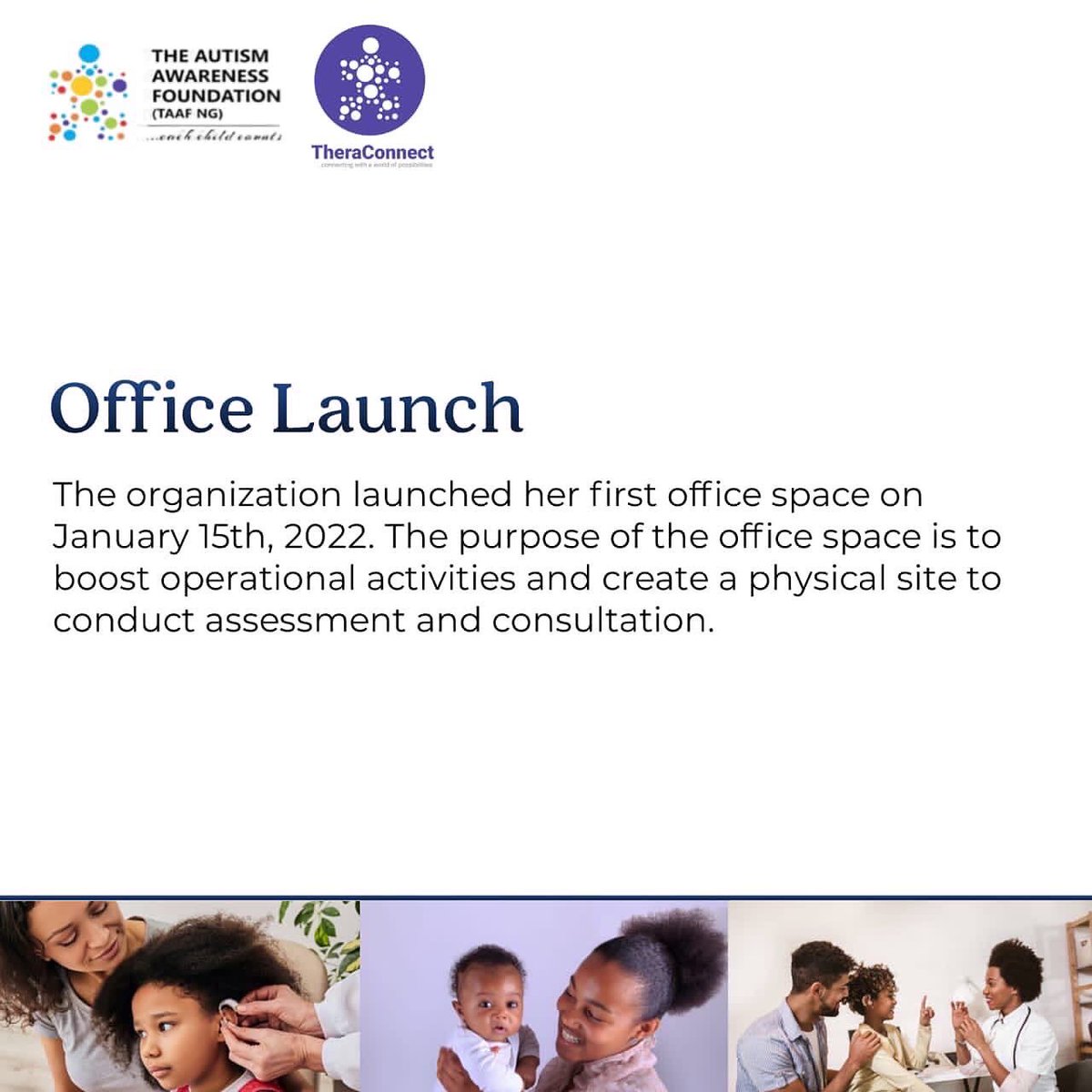 theraconnectng's tweet photo. It been a busy six months at The Autism Awareness Foundation which is why we are excited to present our mid-year report to highlight all our progress over the last  six months.

Swipe to check it out➡️➡️

#midyearreport #autismawarenessfoundation #progress https://t.co/hyWKfhDhCJ