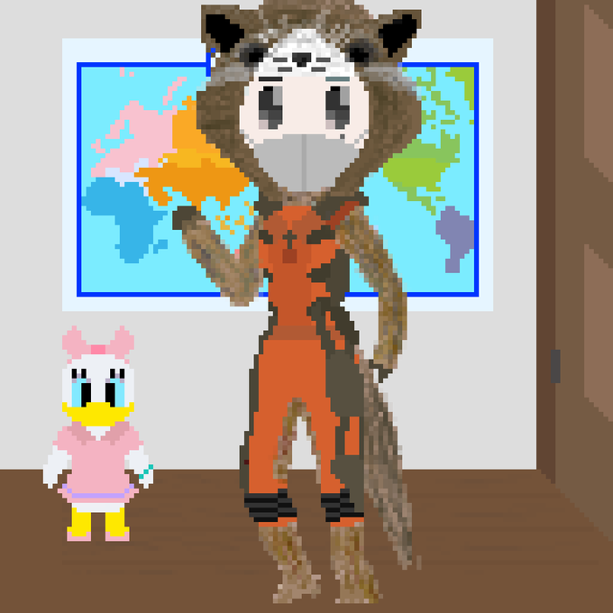 ロケット ラクーンのtwitterイラスト検索結果