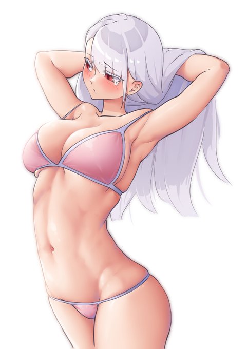 8月分「夏の盛り」を追加しました!
肉感の盛りと透明感を意識して描いてみました…!
しかしこれからが夏本番だなんて…… https://t.co/pe4fvI3lpM 