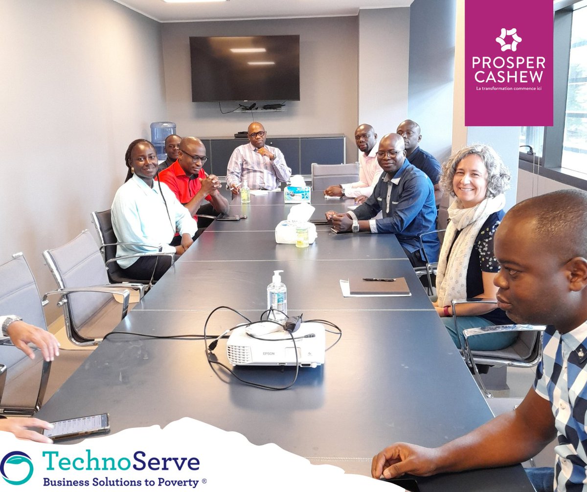 ProsperCashew's tweet photo. 🙌🙌🙌 Welcome to Cristina MANFRE, Technoserve Global Gender Director who currently visiting our country office and will work with us on identifying ways to better integrate #genderinclusion in the work we do daily to serve #localcommunities. 🌱🌱🌱 https://t.co/QDE9GkLCmS