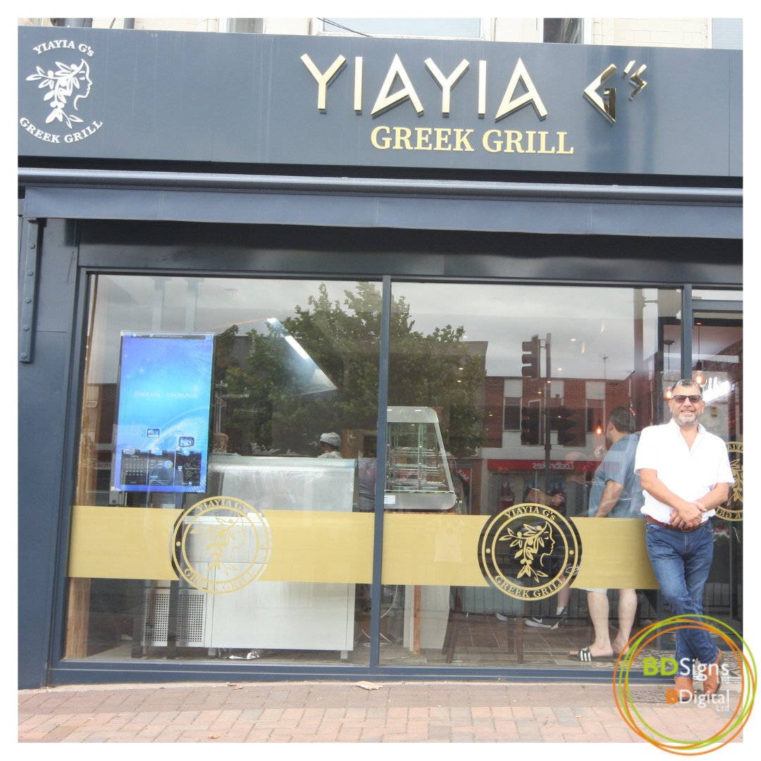 SignsBd's tweet photo. We've tried Yiayia G's new menu and you won't be disappointed!
We had the pleasure of supplying their #shopsigns, internal and external #neonsigns, #windowgraphics and #digitalwindowdisplay - let us know what you think!
#restaurantsigns #shopsignage #nottingham #digitalsigns https://t.co/EbybRUFwhV