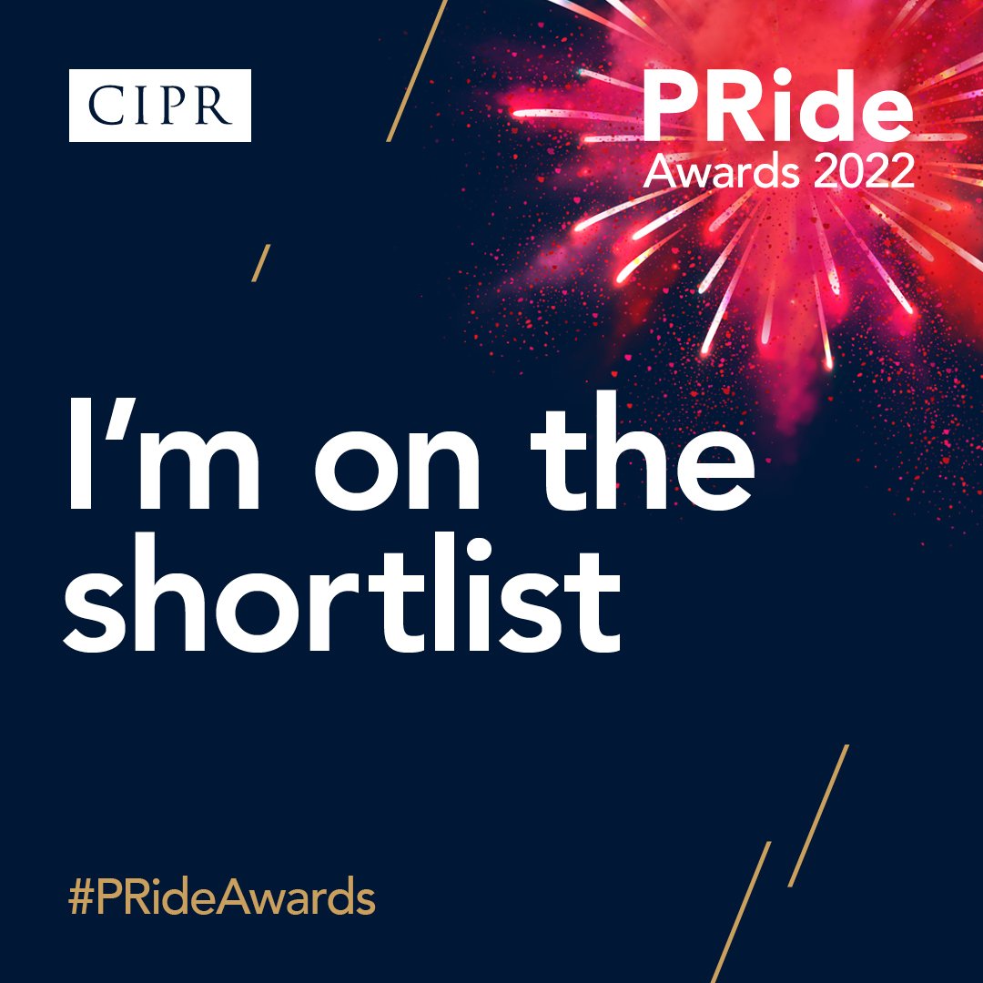 We're on the shortlist for not 1...not 2...but 3 awards! 🏆

✅ Consumer Relations Campaign
✅ Community Relations Campaign
✅ Small PR Consultancy of the Year

<a href="/CIPR_Awards/">CIPR Awards</a>