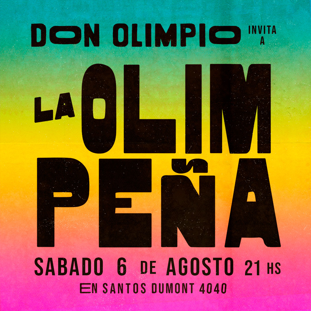 Se viene la cuarta OLIMPEÑA!!! 🎊💃
Sábado 6 de agosto en Dumont4040
publico.alternativateatral.com/entradas78282-…