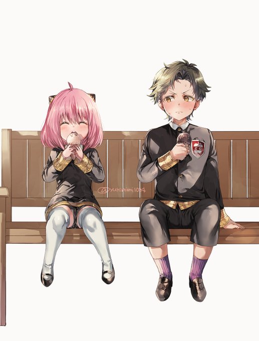 再録集の表紙🍨 ※成長if含 #ダミアニャ 