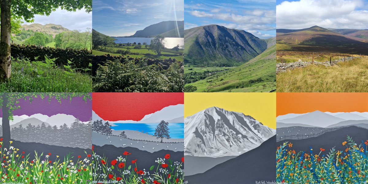sammartinart's tweet photo. Some of my recent paintings and the walks that inspired them โค๏ธ #lakedistrict #inspiration #lakeland #walks #art #paintings #loughrigg #kirkfell #wastwater #greatcalva #cumbria
https://t.co/4LxZPW9SHv https://t.co/wdoOiKYqwh