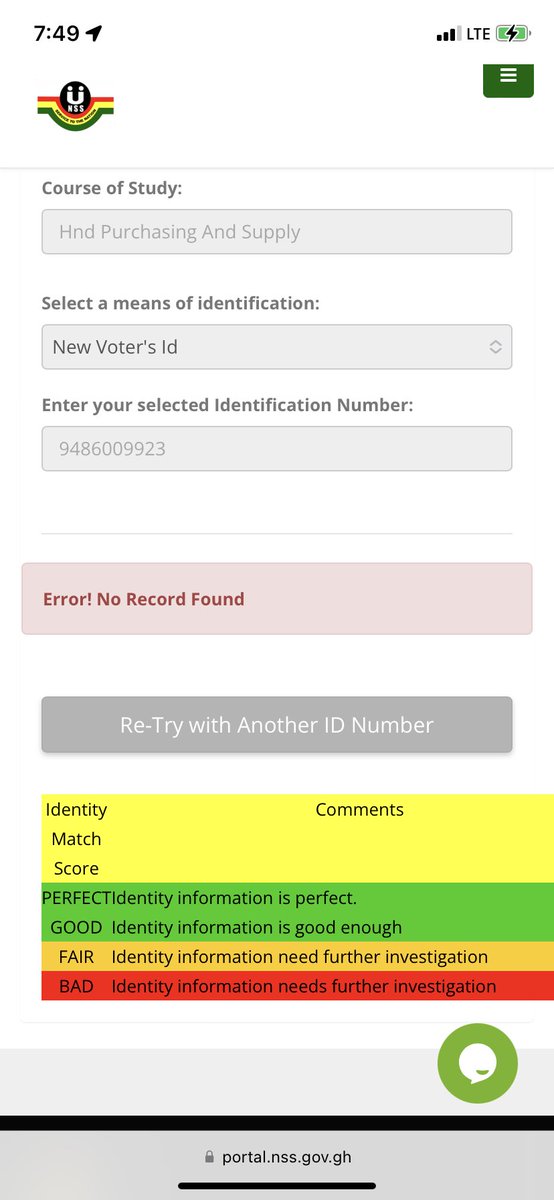 YAccrabwoy's tweet photo. #ASKNSS
Why do I keep getting error when I input my new voters ID 🪪 number https://t.co/MbFr4hN5Ro