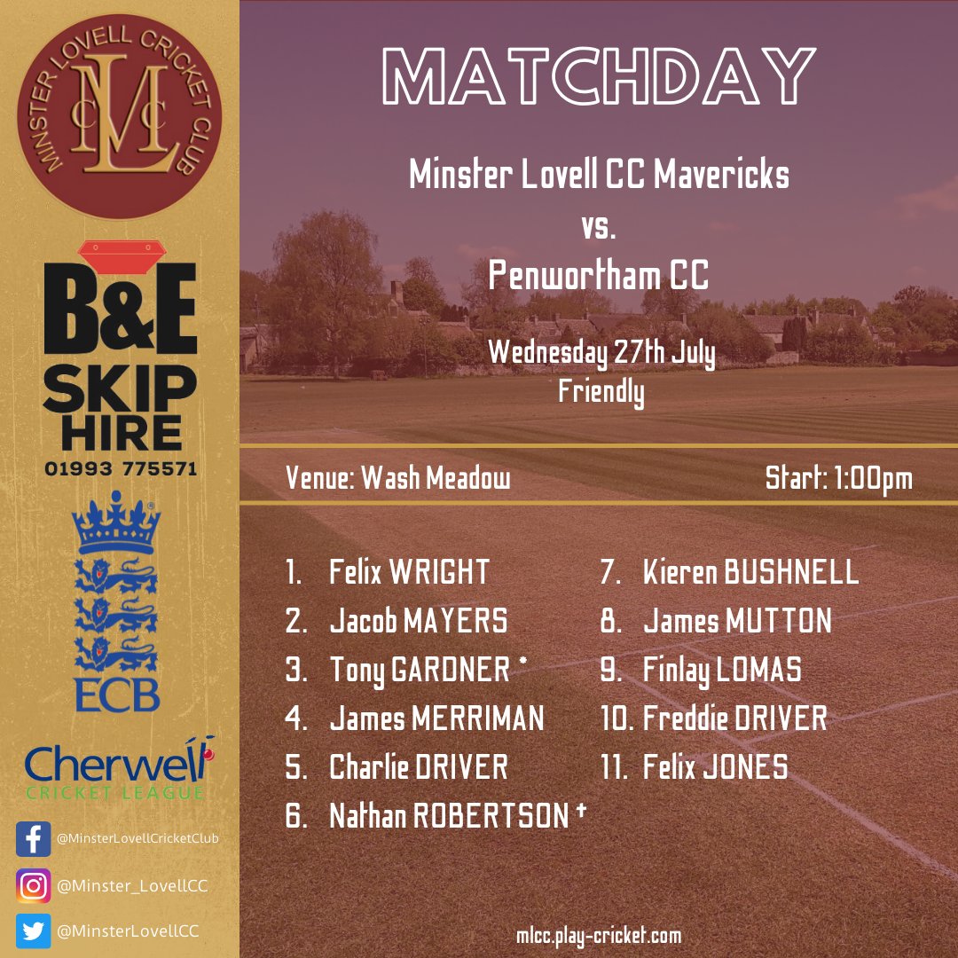 Minster Lovell Cricket Club tweet media