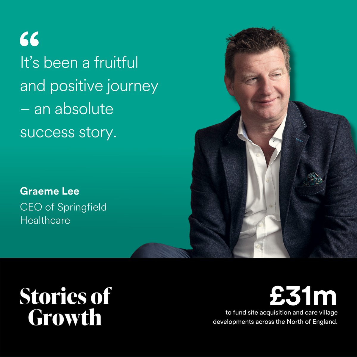 It’s ten years since BGF first invested in the care business Springfield Healthcare. We’ve now invested over £30 million to help finance six purpose-built or converted care homes and villages. Hear from CEO, Graeme Lee about their journey. ow.ly/bawE50JWJSL