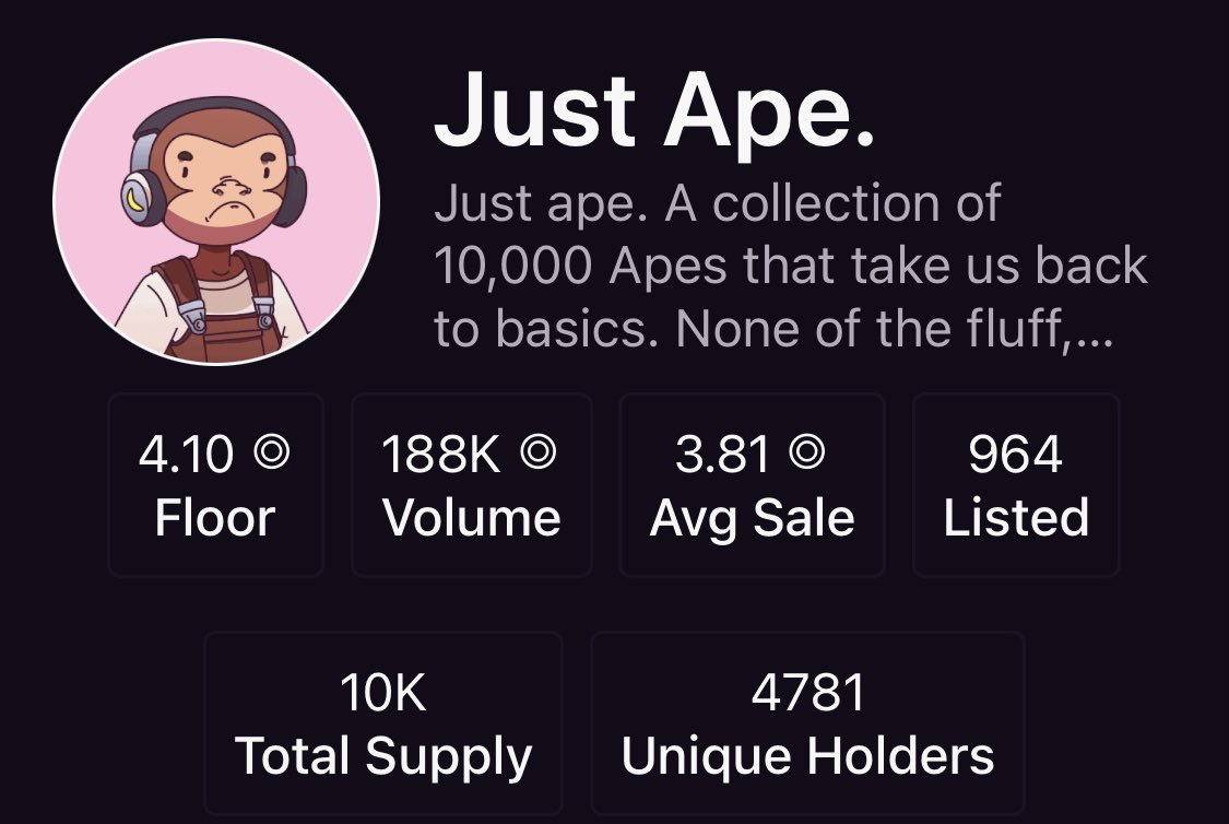 Our Season 1 Adventure Pass reward system hasn’t even gone live yet (July 28) and our listing count went down 100 in a couple hours. Sales bot went brrrr and we welcome some members from <a href="/DeGodsNFT/">DeGods</a> #apish